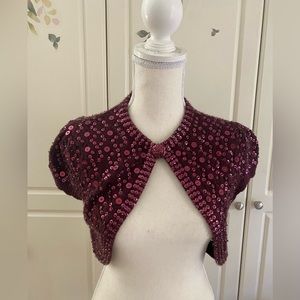 Cute Bolero Sweater Crop Top